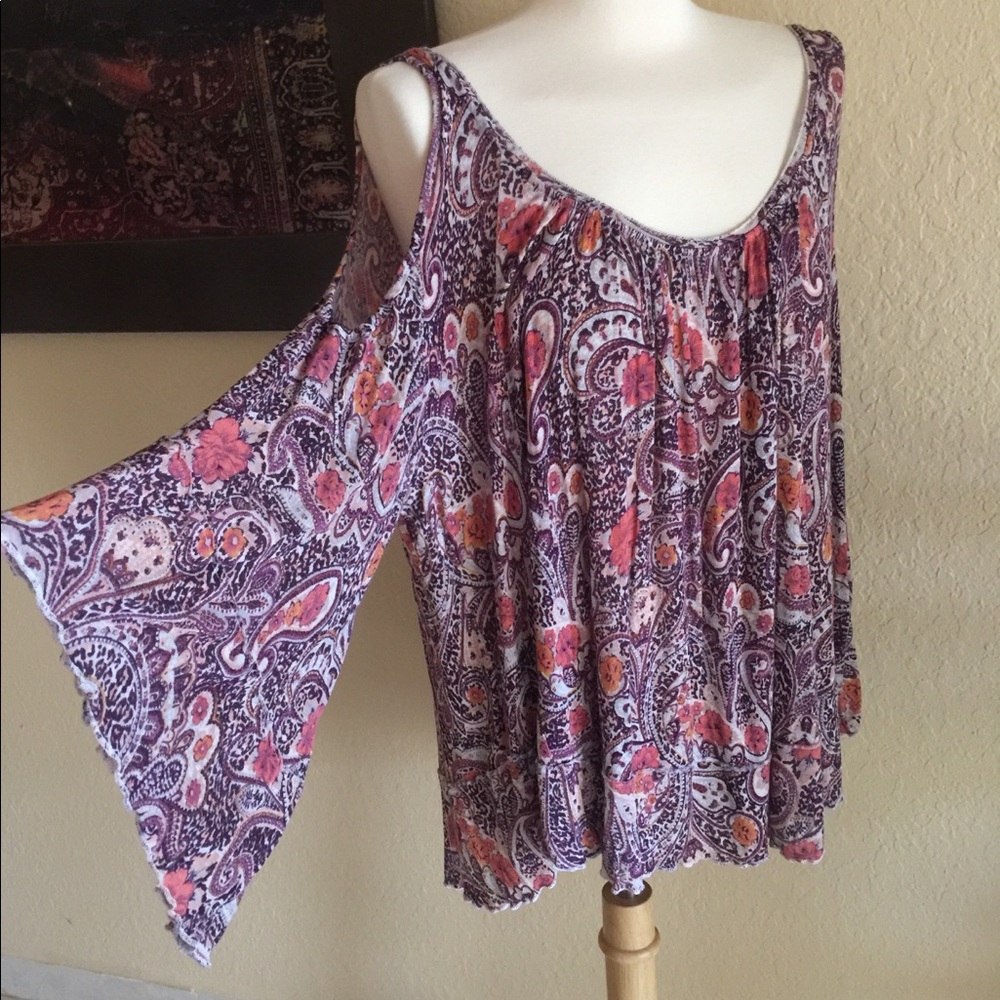 Free people open shoulder NWOT - Picture 3 of 7